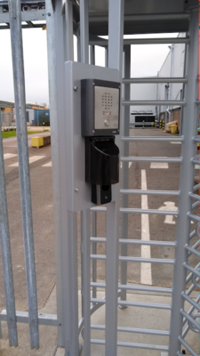 Egress Systems Access Control on a Turnstile