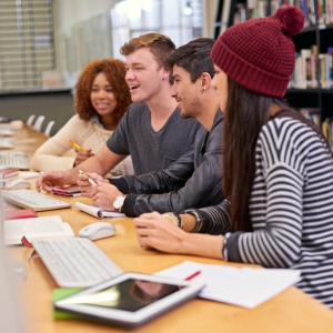 University support staff using time and attendance software