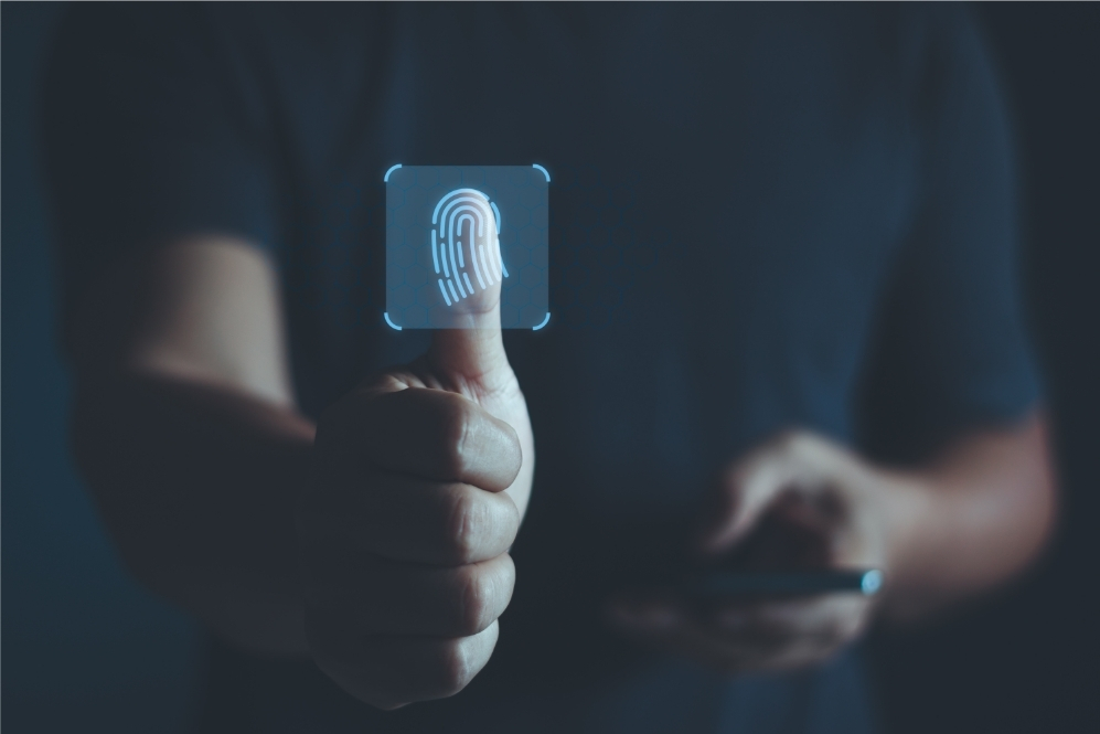 fingerprint scan